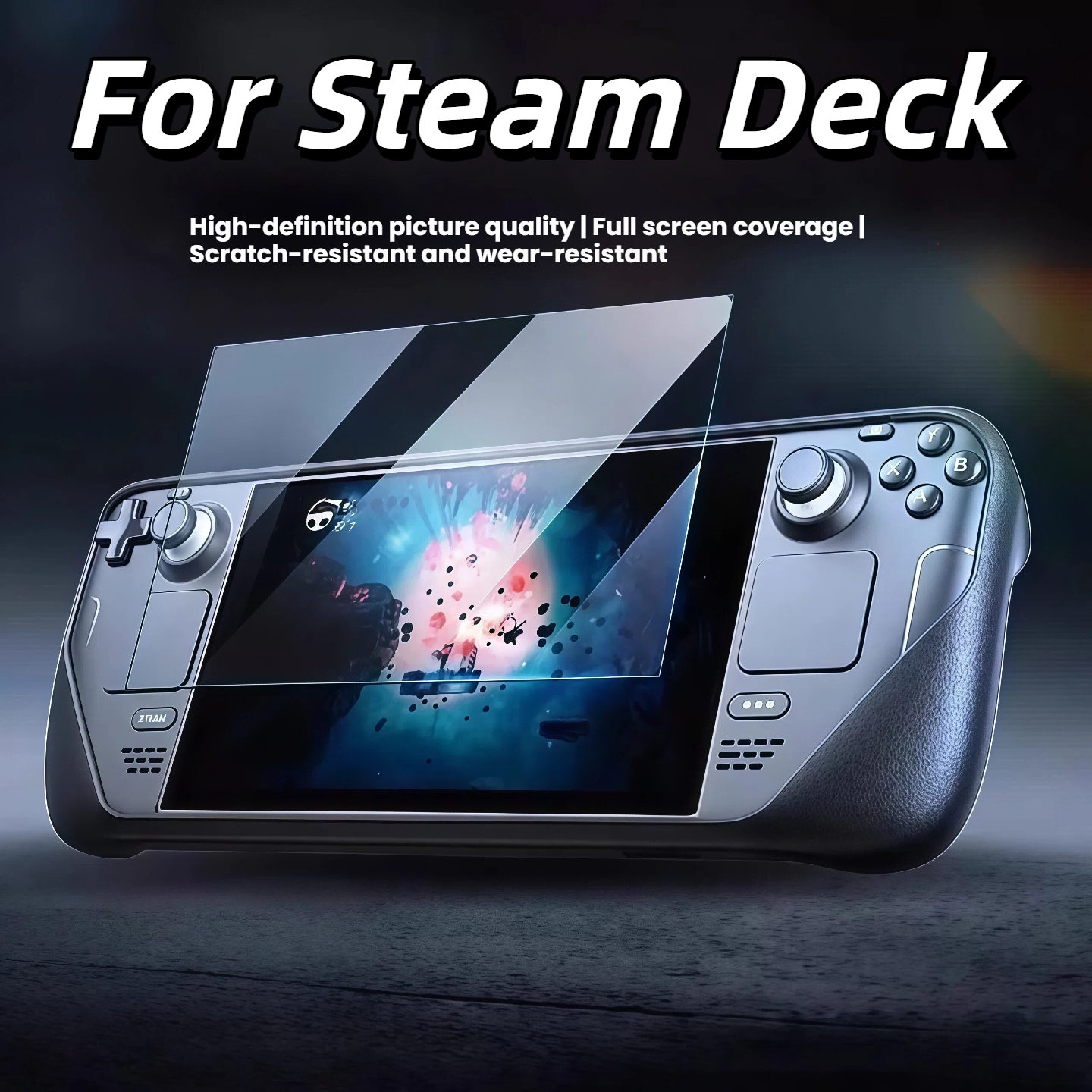Gaming Console Steam Deck - HD Tempered Glass Screen Protector for