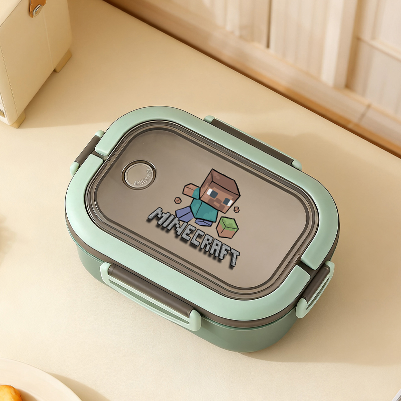 Gaming Console Minecraft - Game Theme Bento Lunch Box Minecrafted