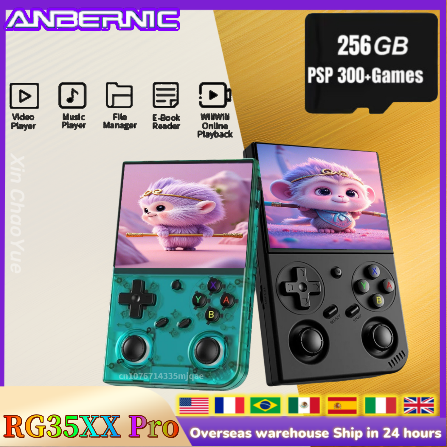Gaming Console Types - Anbernic RG35XX PRO RG 35XXPRO Retro