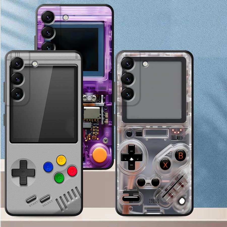 Gaming Console Setup - Purple Gaming Console Phone Cover Case