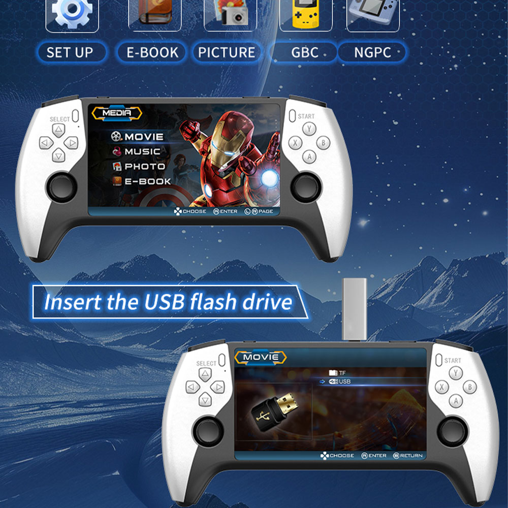 2026 New SF3500 5 Inch Handhel - Gaming Console Types のレビューと価格