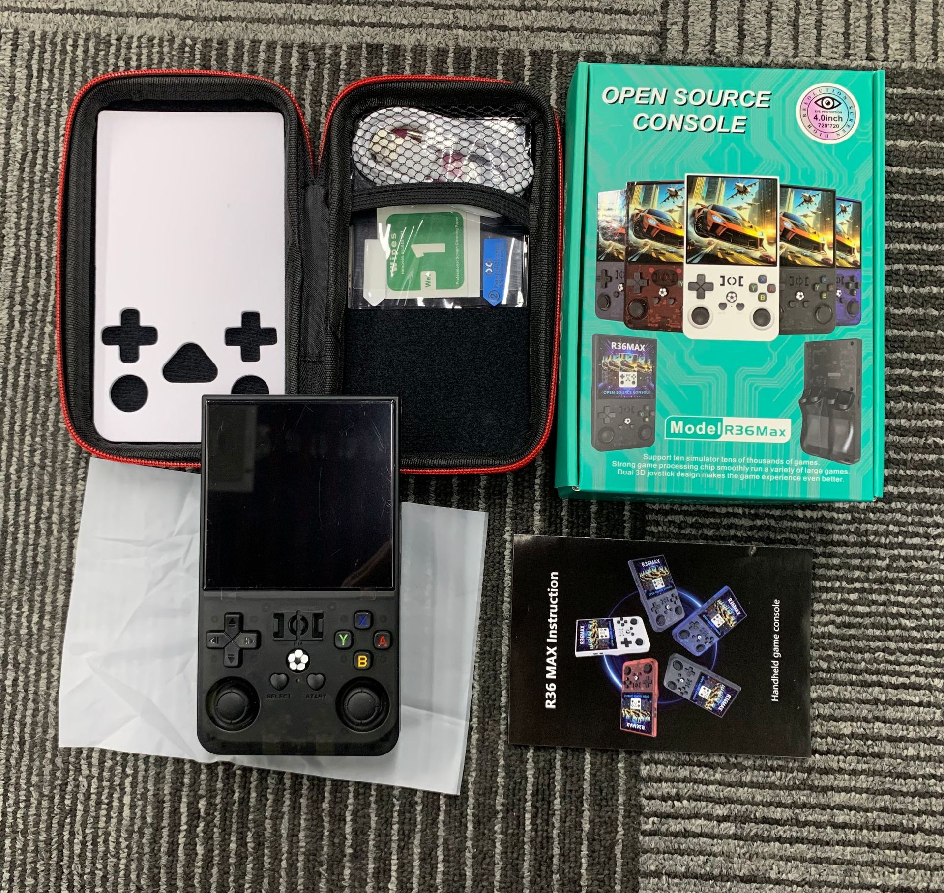 FLLBW R36 Max R36PRO Retro Gam - Gaming Console R36 のレビューと価格