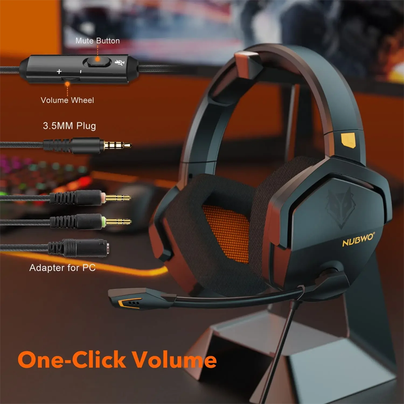 NUBWO N16 Headsets Gamer HIFI  - Gaming Console Xbox One のレビューと価格