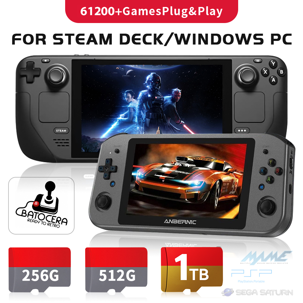 1TB Latest Batocera 39 OS TF G - Gaming Console Steam Deck のレビューと価格
