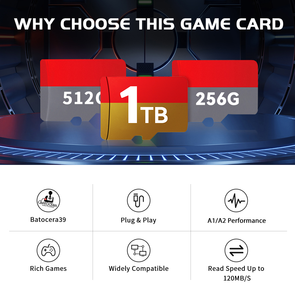 1TB Latest Batocera 39 OS TF G - Gaming Console Steam Deck のレビューと価格