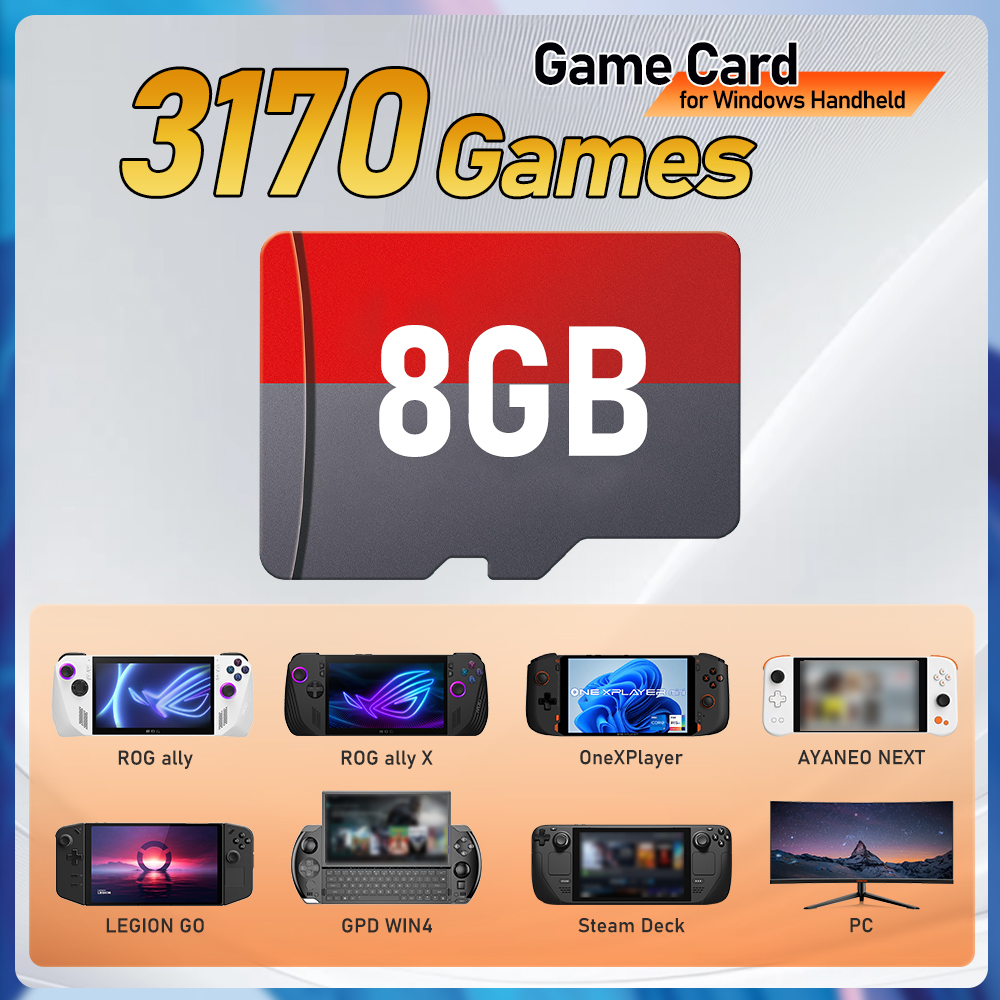 Retrobat Game Card with 3170 G - Gaming Console Steam Deck のレビューと価格