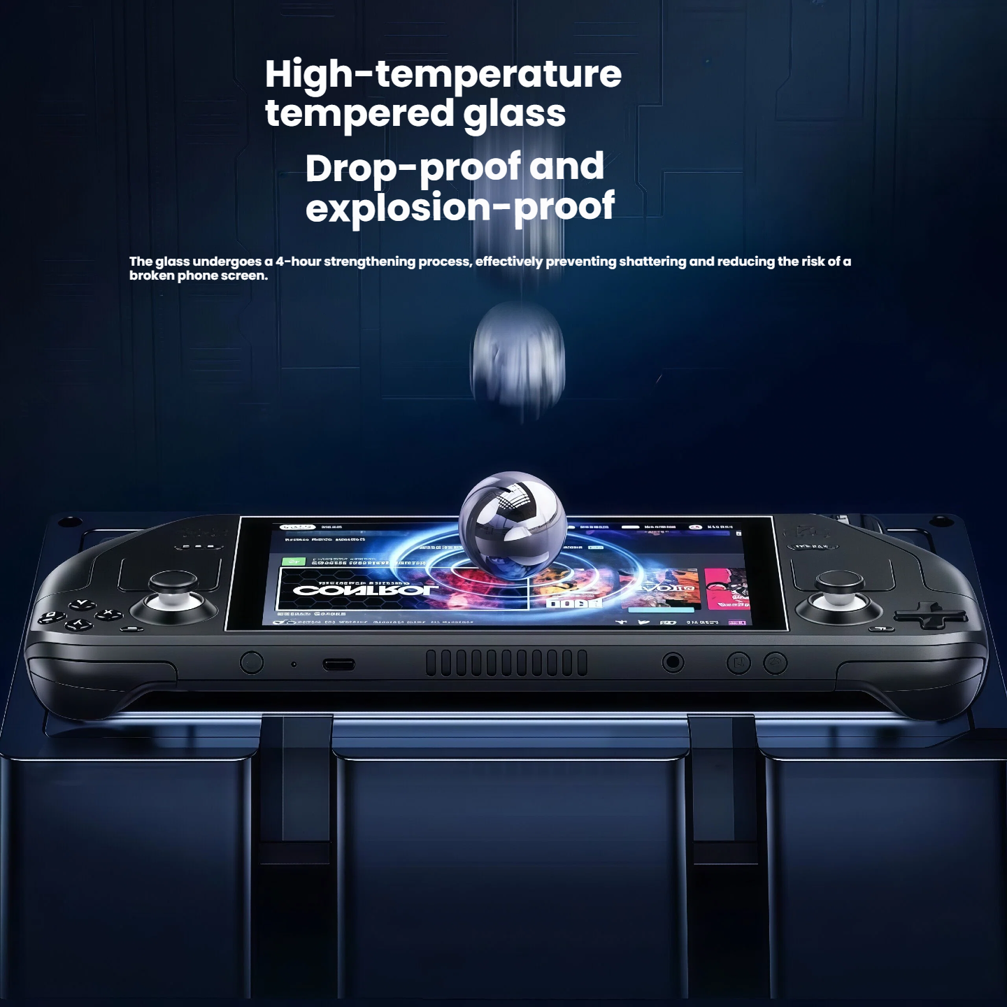 HD Tempered Glass Screen Prote - Gaming Console Steam Deck のレビューと価格