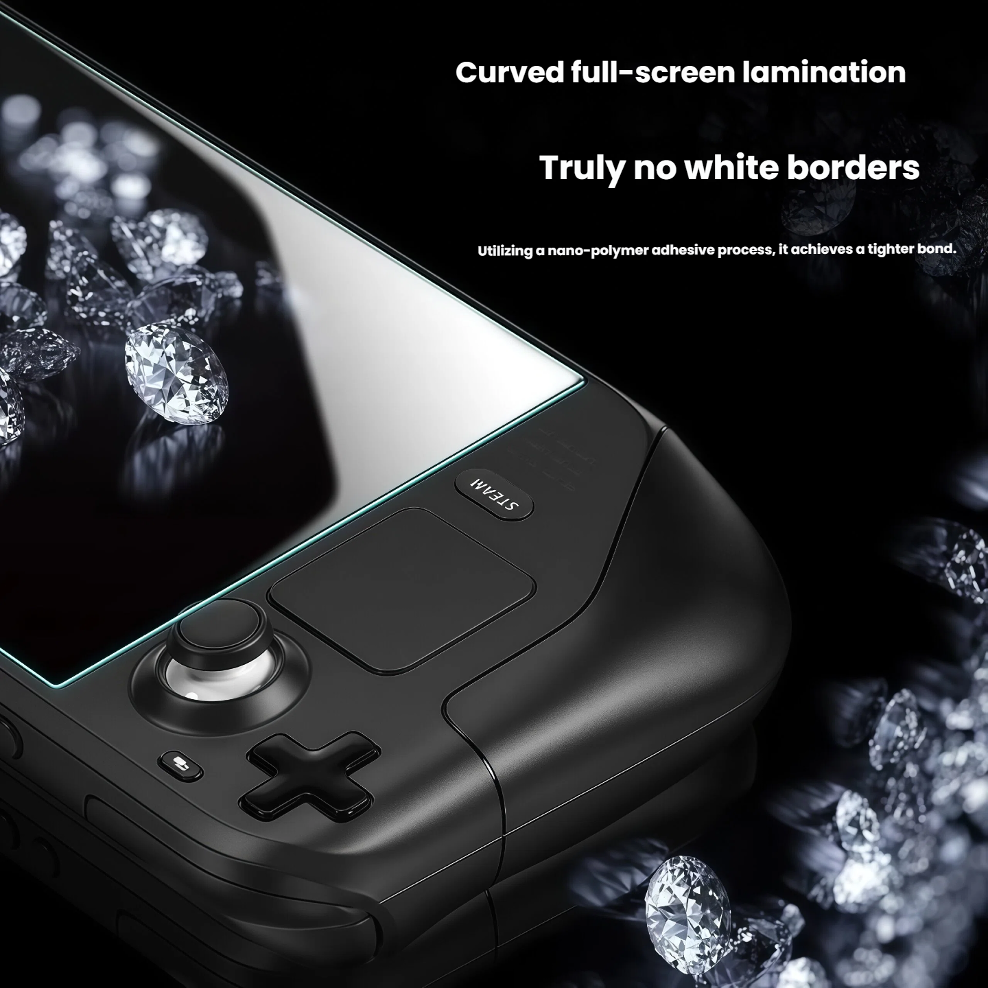 HD Tempered Glass Screen Prote - Gaming Console Steam Deck のレビューと価格