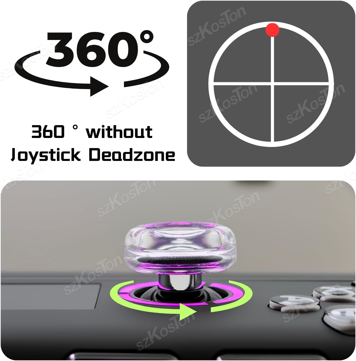 2PCS Liquid Silicone Joystick  - Gaming Console Setup のレビューと価格