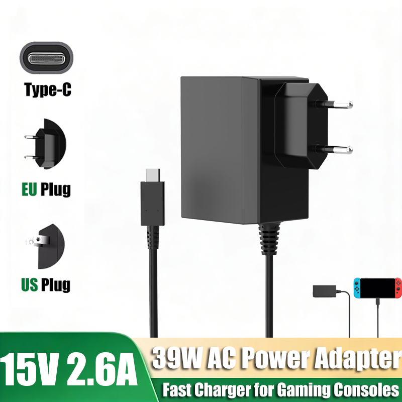AC 100–240V Type-C Charger 15V - Gaming Console Types のレビューと価格