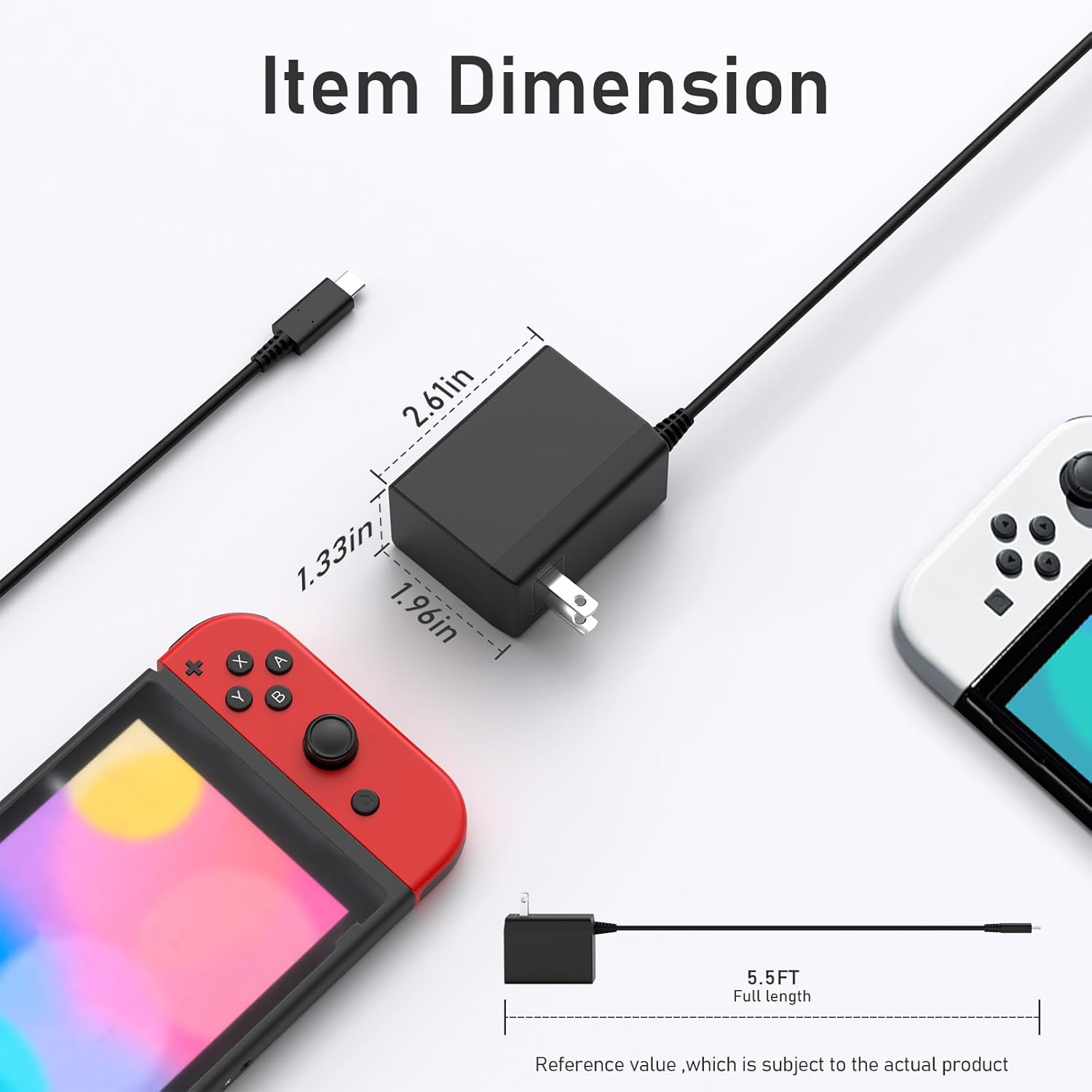 AC 100–240V Type-C Charger 15V - Gaming Console Types のレビューと価格