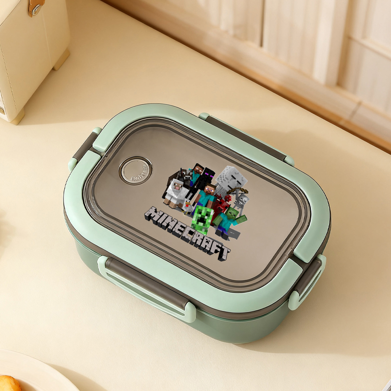 Game Theme Bento Lunch Box Min - Gaming Console Minecraft のレビューと価格