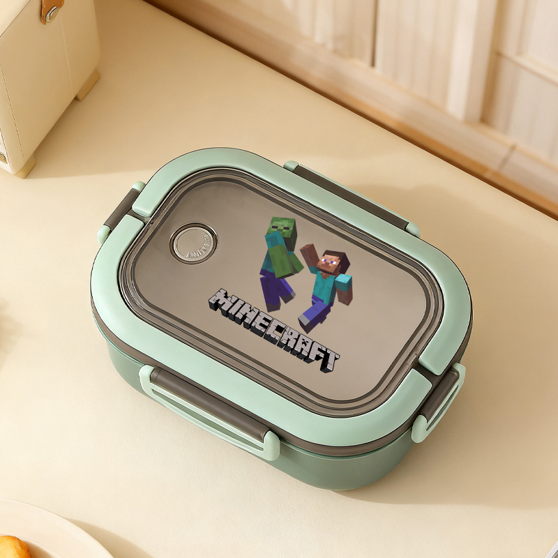 Game Theme Bento Lunch Box Min - Gaming Console Minecraft のレビューと価格