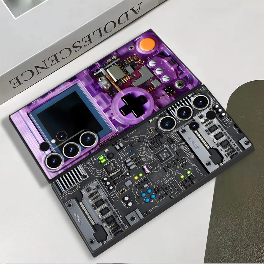 Purple Gaming Console Phone Co - Console Gaming Pc Case のレビューと価格