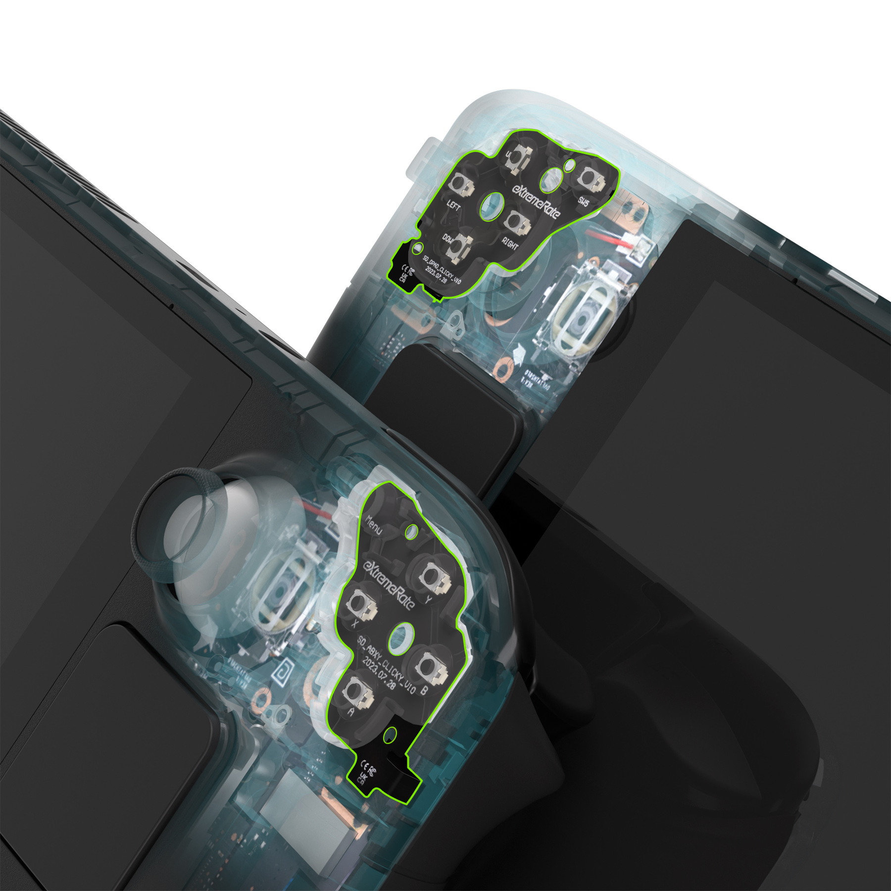 eXtremeRate Face Clicky Kit fo - Gaming Console Steam Deck のレビューと価格