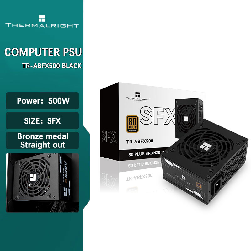 Thermalright TR-ABFX500 Black  - Console Gaming Pc Case のレビューと価格