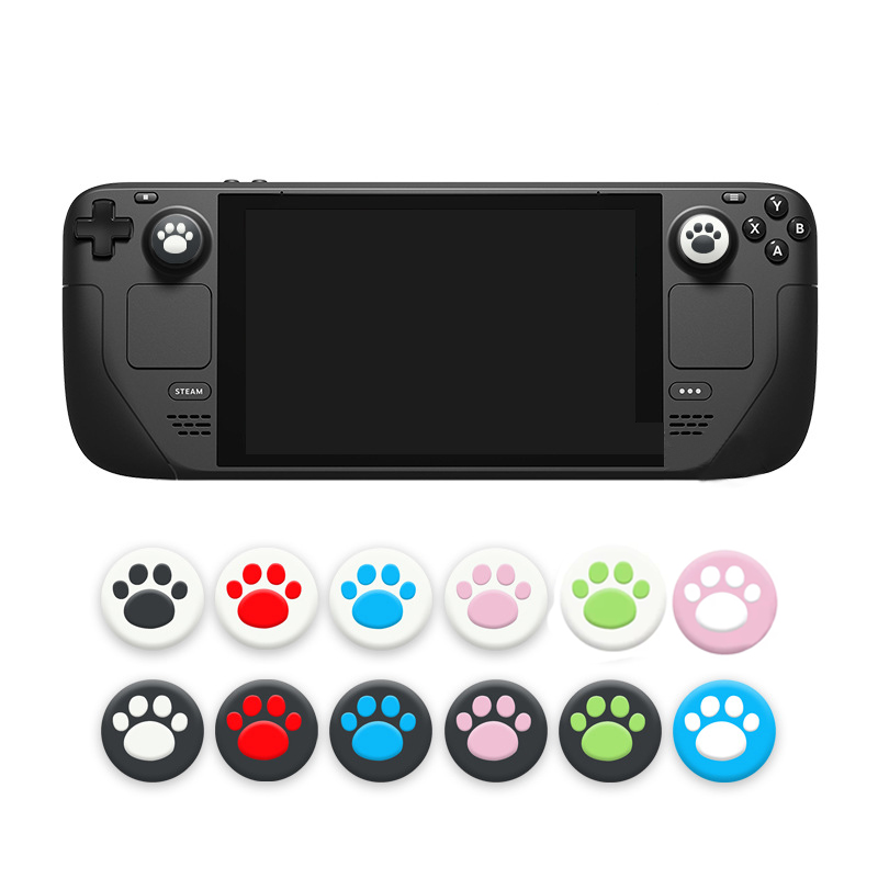 Cat Paw Silicone Soft Thumb St - Gaming Console Steam Deck のレビューと価格