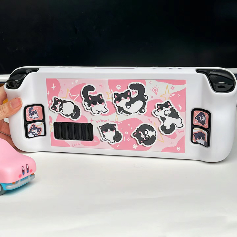 Cartoon Milk Cat Protective Ca - Gaming Console Steam Deck のレビューと価格