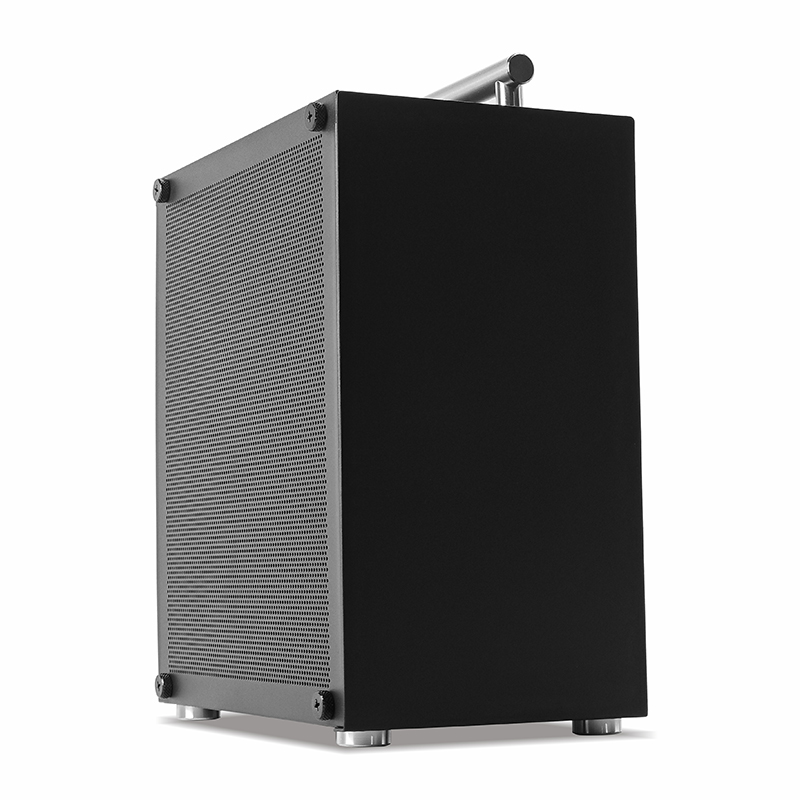 METALFISH T40 Mini ITX Black C - Console Gaming Pc Case のレビューと価格
