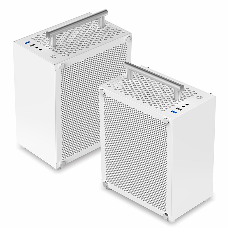 METALFISH T40 Mini ITX Black C - Console Gaming Pc Case のレビューと価格