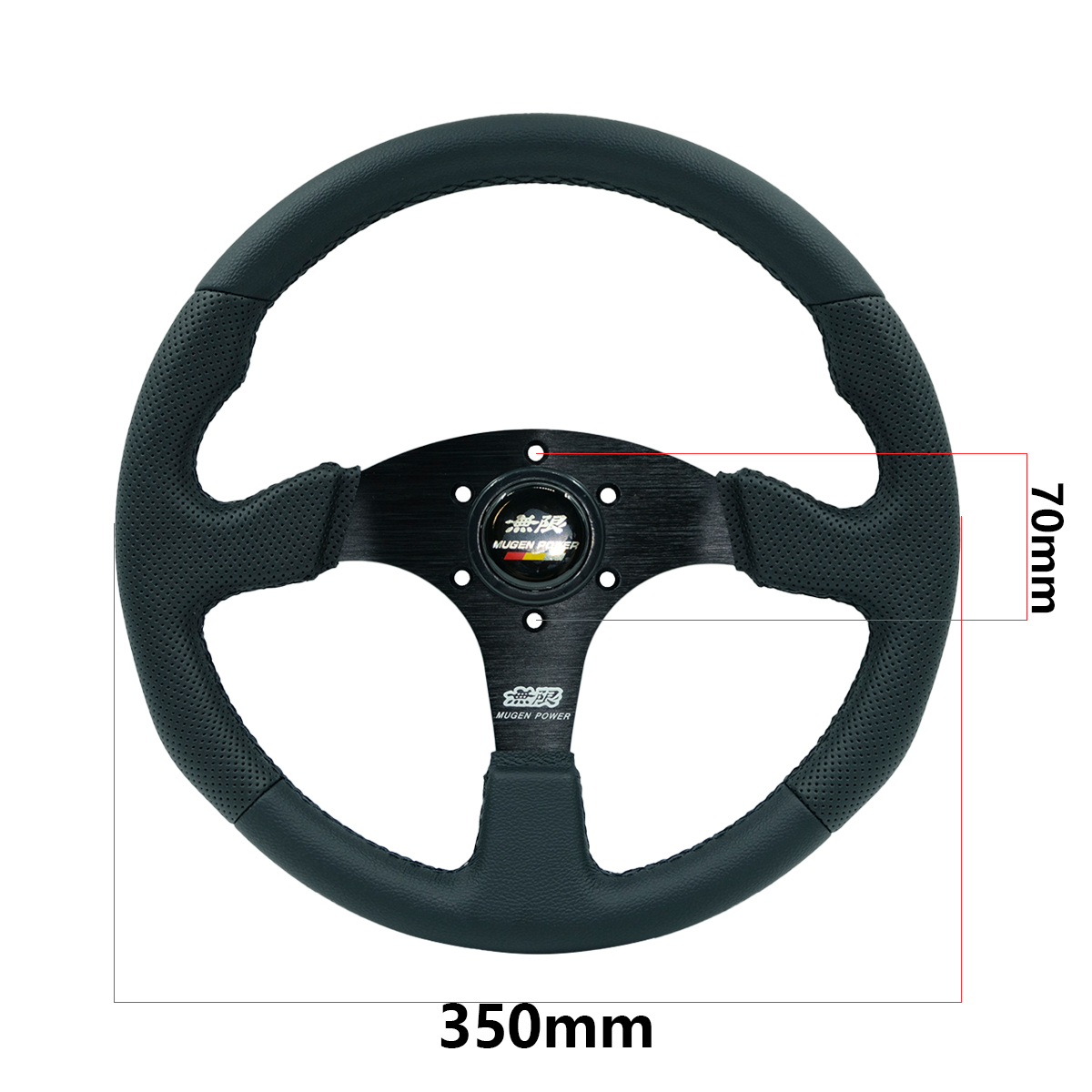 14 Inch 350MM Mugen Steering W - Gaming Console Car のレビューと価格