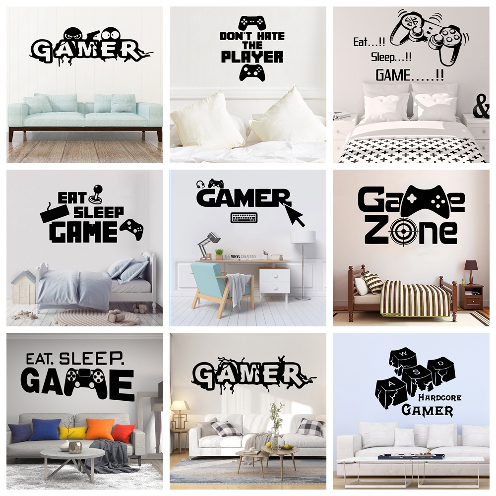 1 pc Cartoon Game Decorative S - Gaming Console Wallpaper のレビューと価格