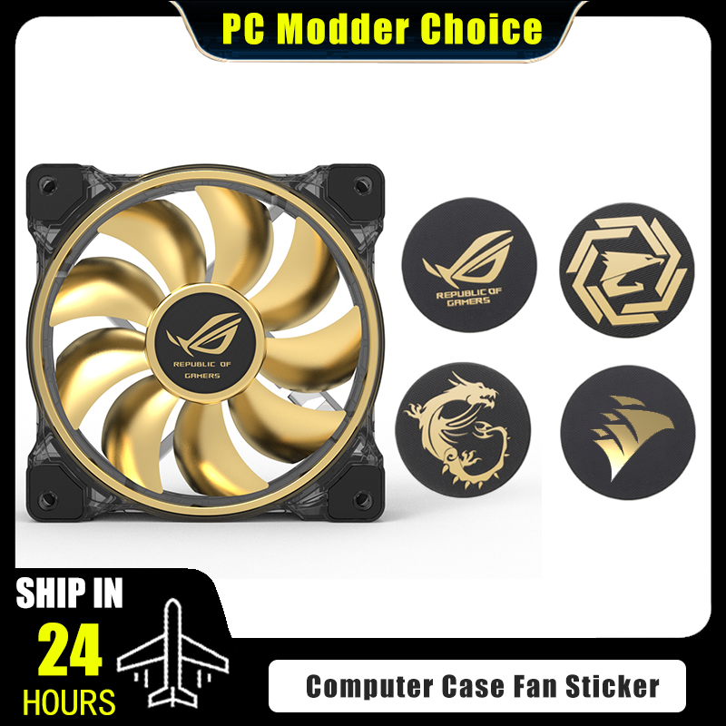 Computer Case Fan Logo Sticker - Console Gaming Pc Case のレビューと価格