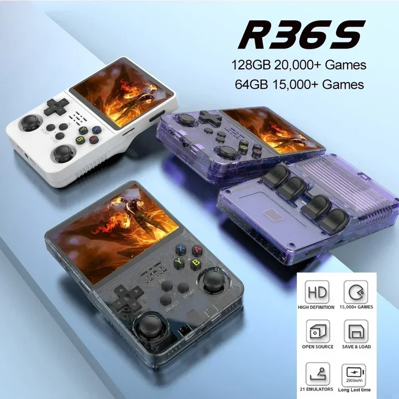 R36S Retro Handheld Game Conso - Gaming Console Types のレビューと価格