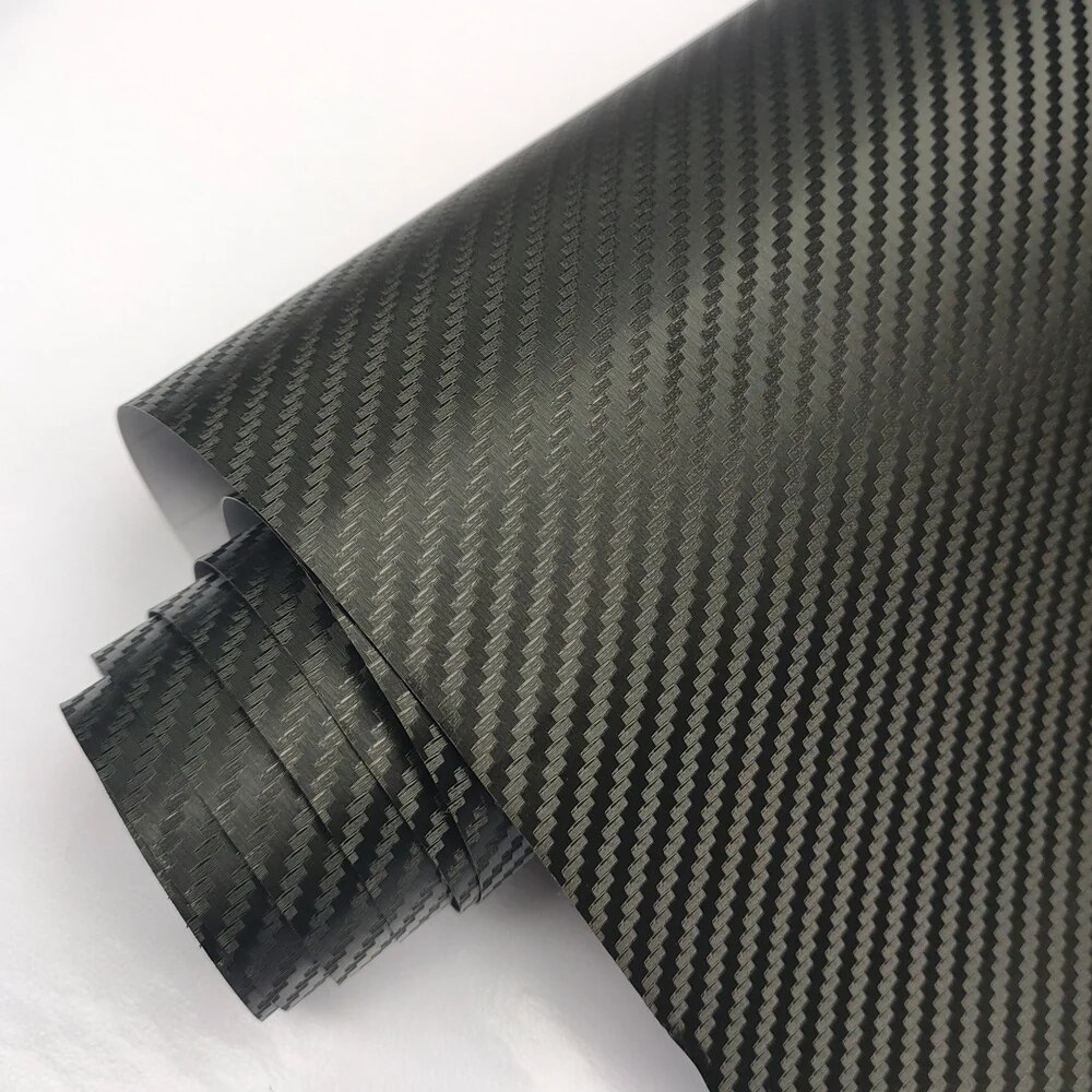 3D 4D 5D 6D Black Carbon Fiber - Console Skin Wrap のレビューと価格