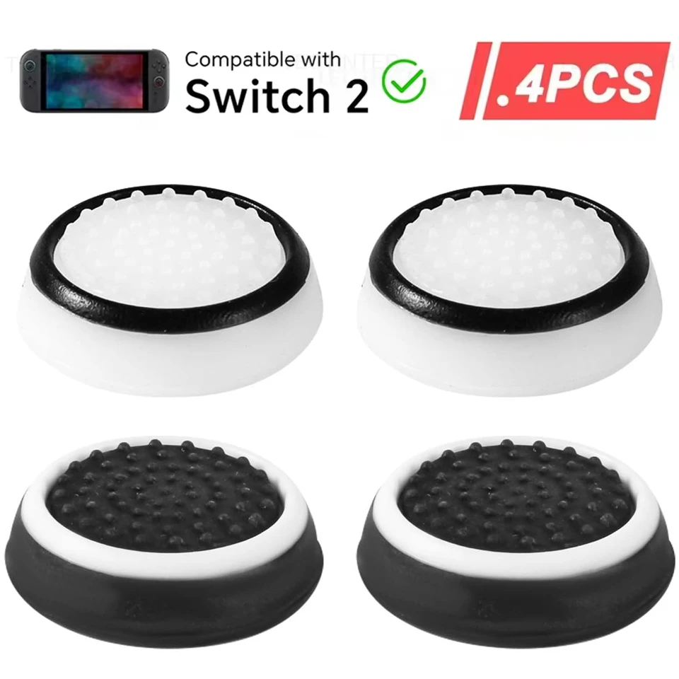 2/4Pcs Silicone Thumbstick Joy - Gaming Console Steam Deck のレビューと価格