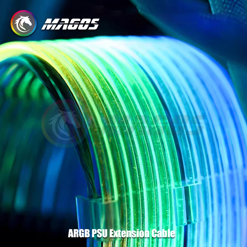 PSU Extension Cable RGB, ATX 2 - Console Gaming Pc Case のレビューと価格