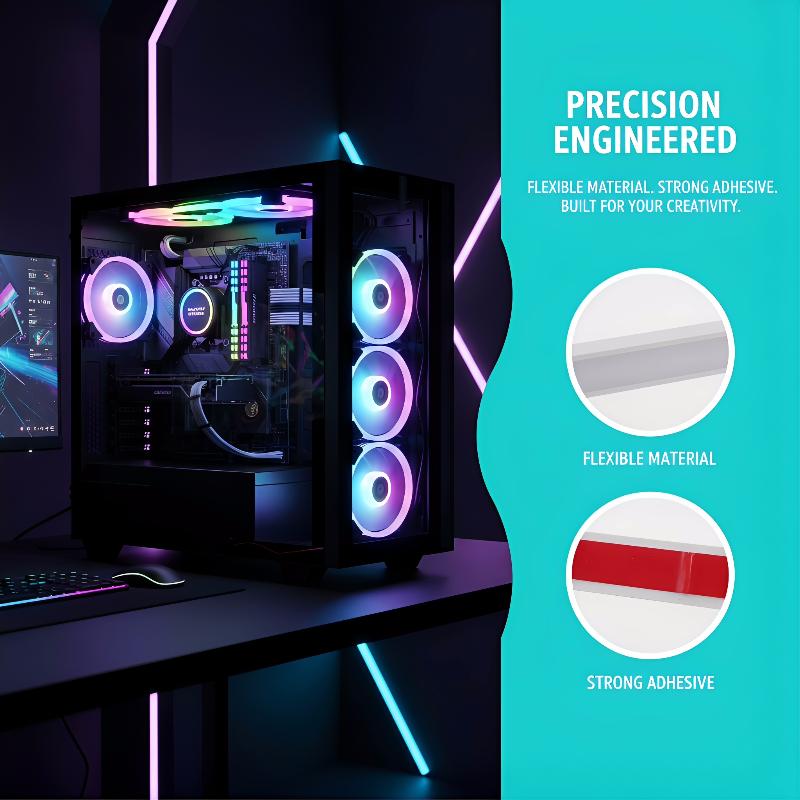 Computer ARGB 5V 3PIN Case Dec - Console Gaming Pc Case のレビューと価格