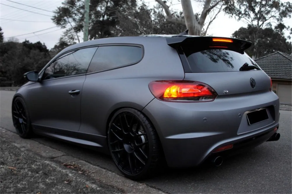 Matte Dark Grey Vinyl Film Car - Console Skin Wrap のレビューと価格