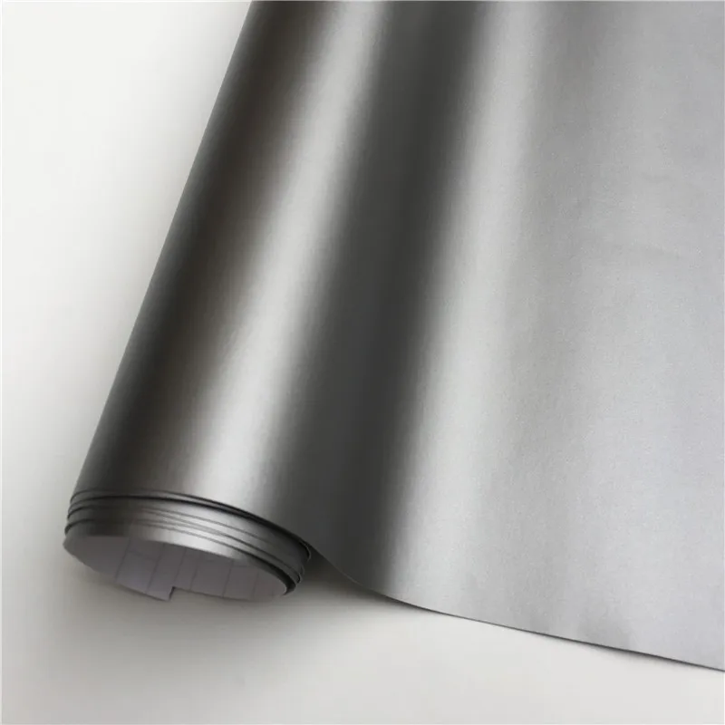 Matte Dark Grey Vinyl Film Car - Console Skin Wrap のレビューと価格