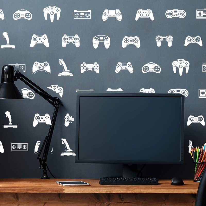 39Pcs Video Game Constroller J - Gaming Console Wallpaper のレビューと価格