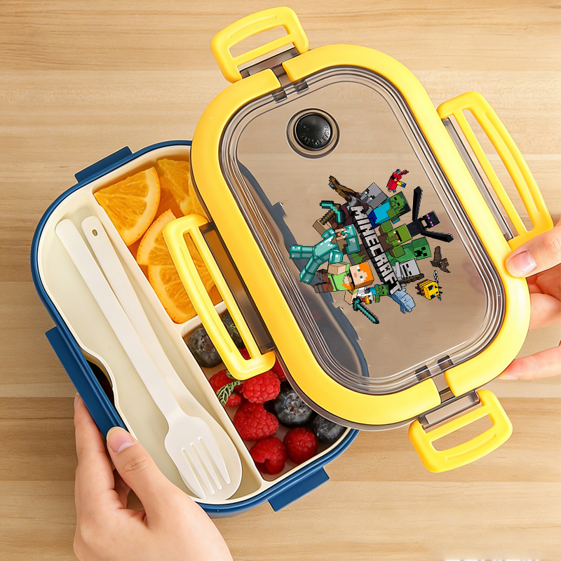 Minecrafted Bento Lunch Box Ga - Gaming Console Minecraft のレビューと価格
