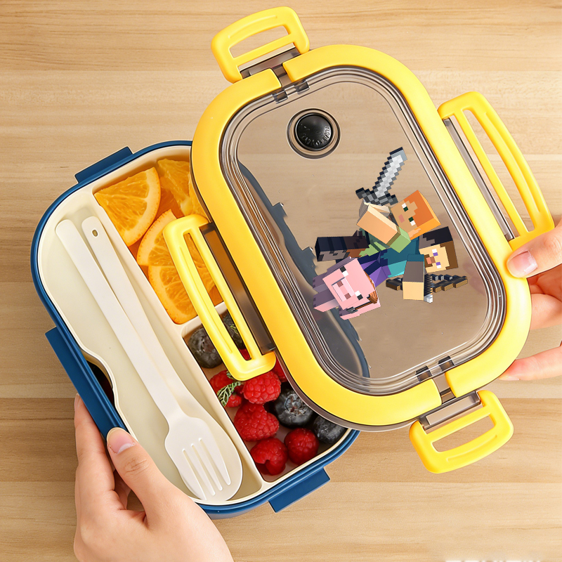 Minecrafted Bento Lunch Box Ga - Gaming Console Minecraft のレビューと価格