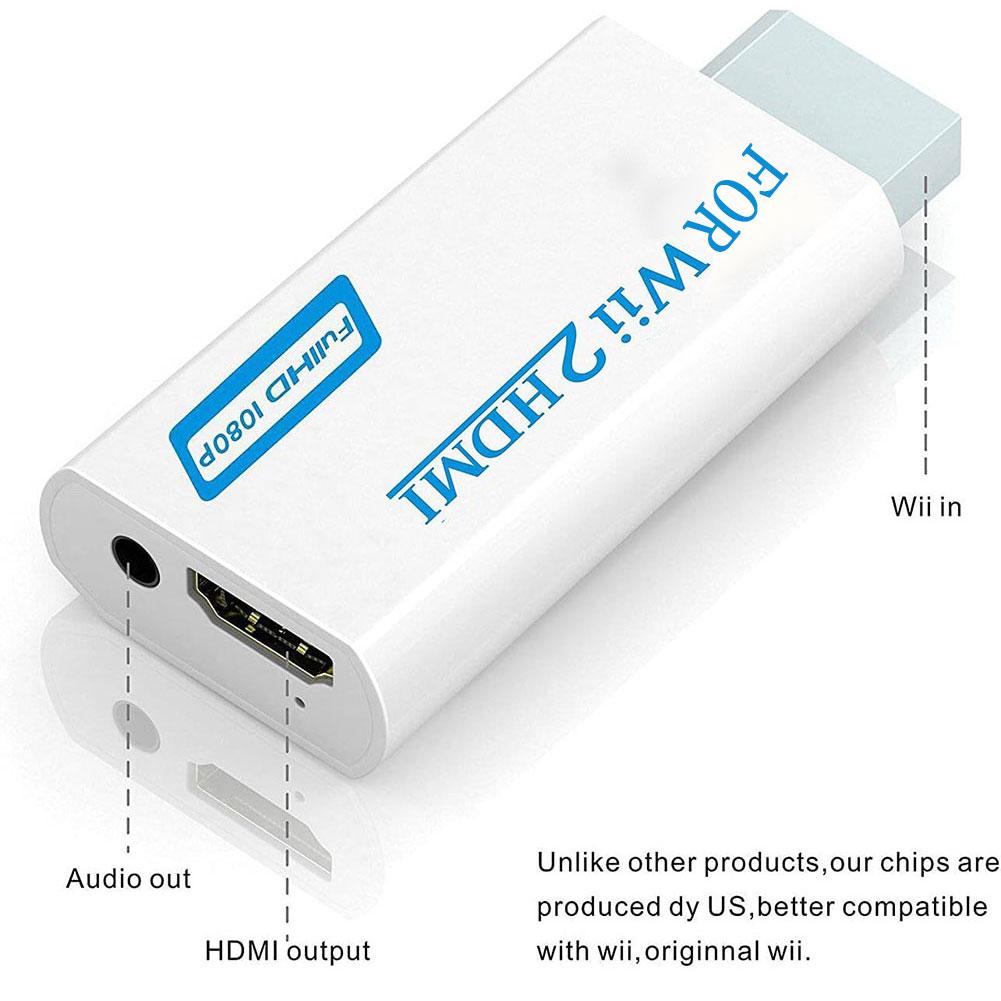 Wii To HDMI Converter Wii To H - Gaming Console Types のレビューと価格
