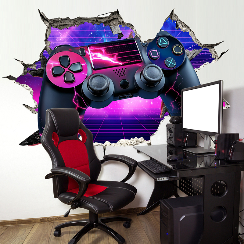 Larger Gaming Poster Broken Wa - Gaming Console Wallpaper のレビューと価格