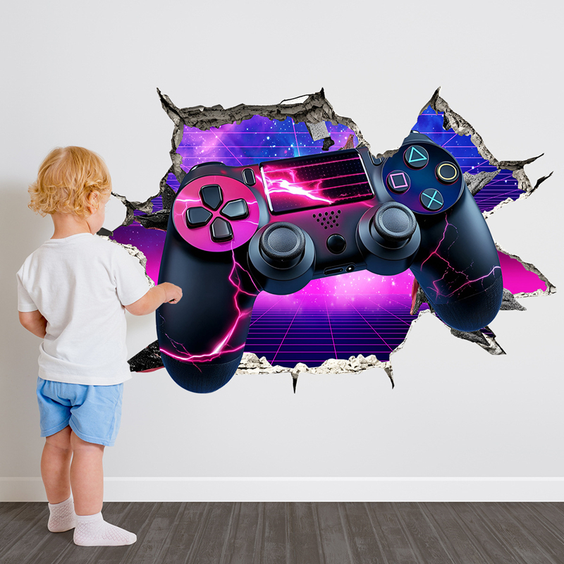 Larger Gaming Poster Broken Wa - Gaming Console Wallpaper のレビューと価格