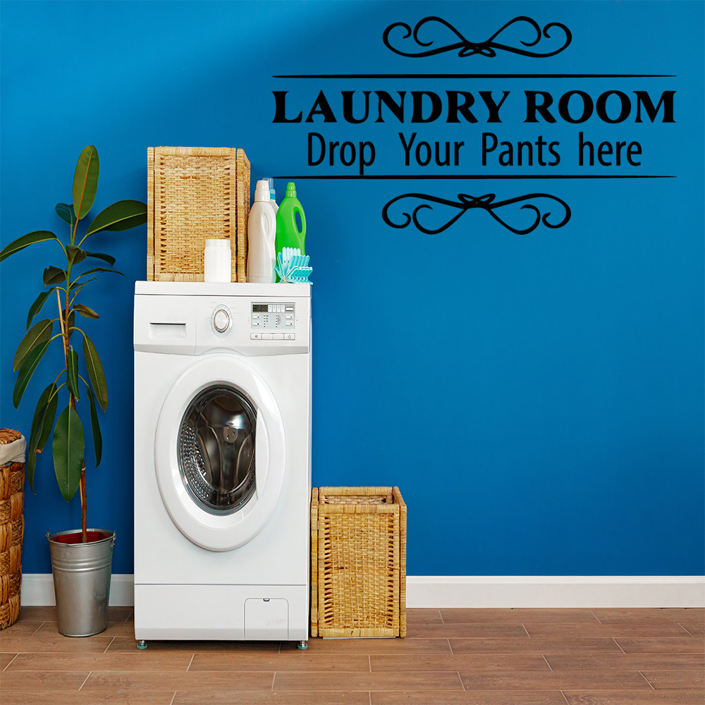 1 pc laundry room Sticker Wate - Gaming Console Wallpaper のレビューと価格
