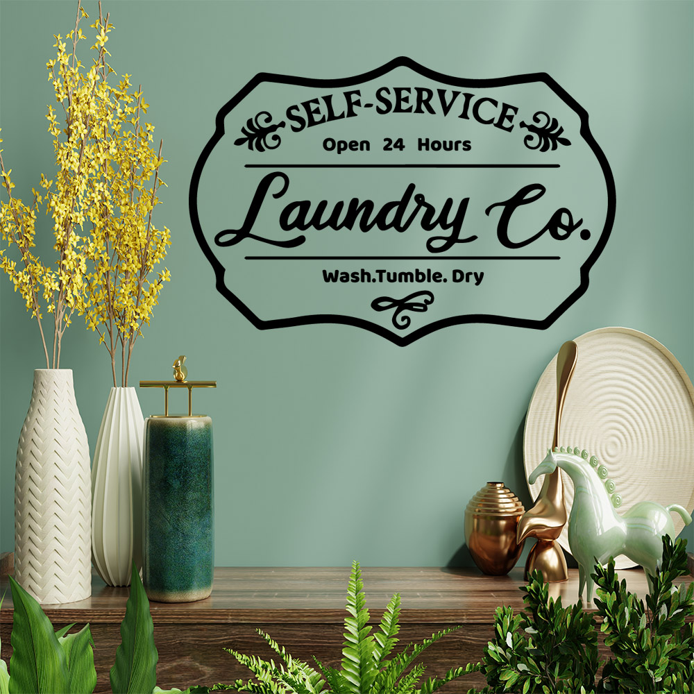 1 pc laundry room Sticker Wate - Gaming Console Wallpaper のレビューと価格